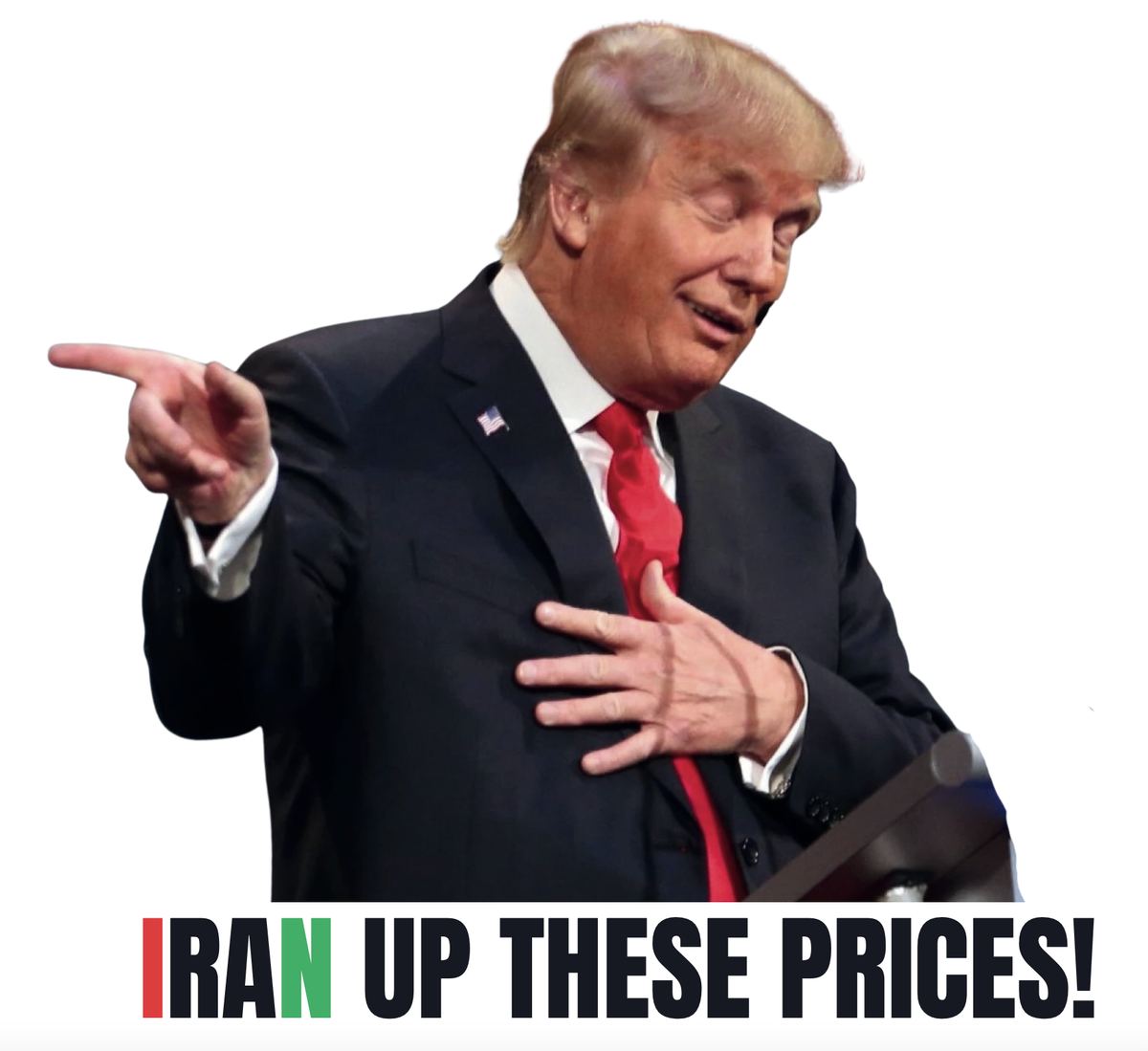 IRAN Up These Prices!