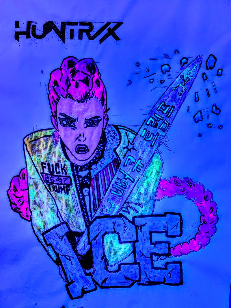 KPop Demon Hunters vs ICE
